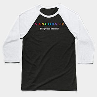 Vancouver, Canada Baseball T-Shirt